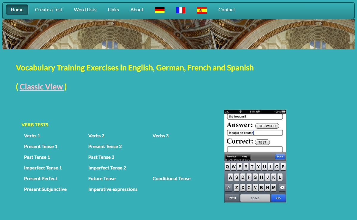 Vocabulary Training Exercises