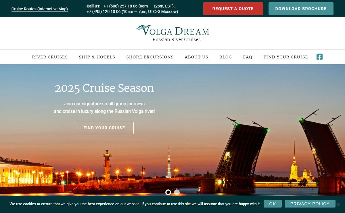 Russian River Cruises aboard the Volga Dream - Volga Dream