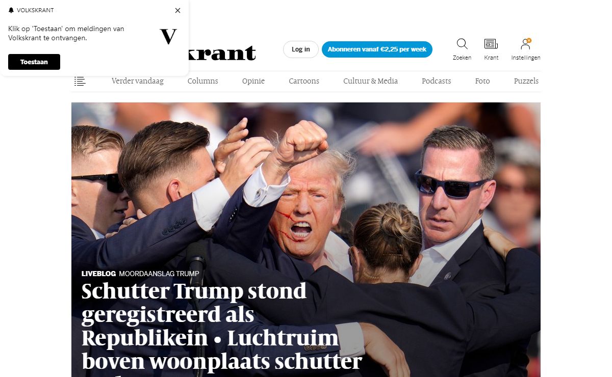 Volkskrant - Nieuws, achtergronden en columns