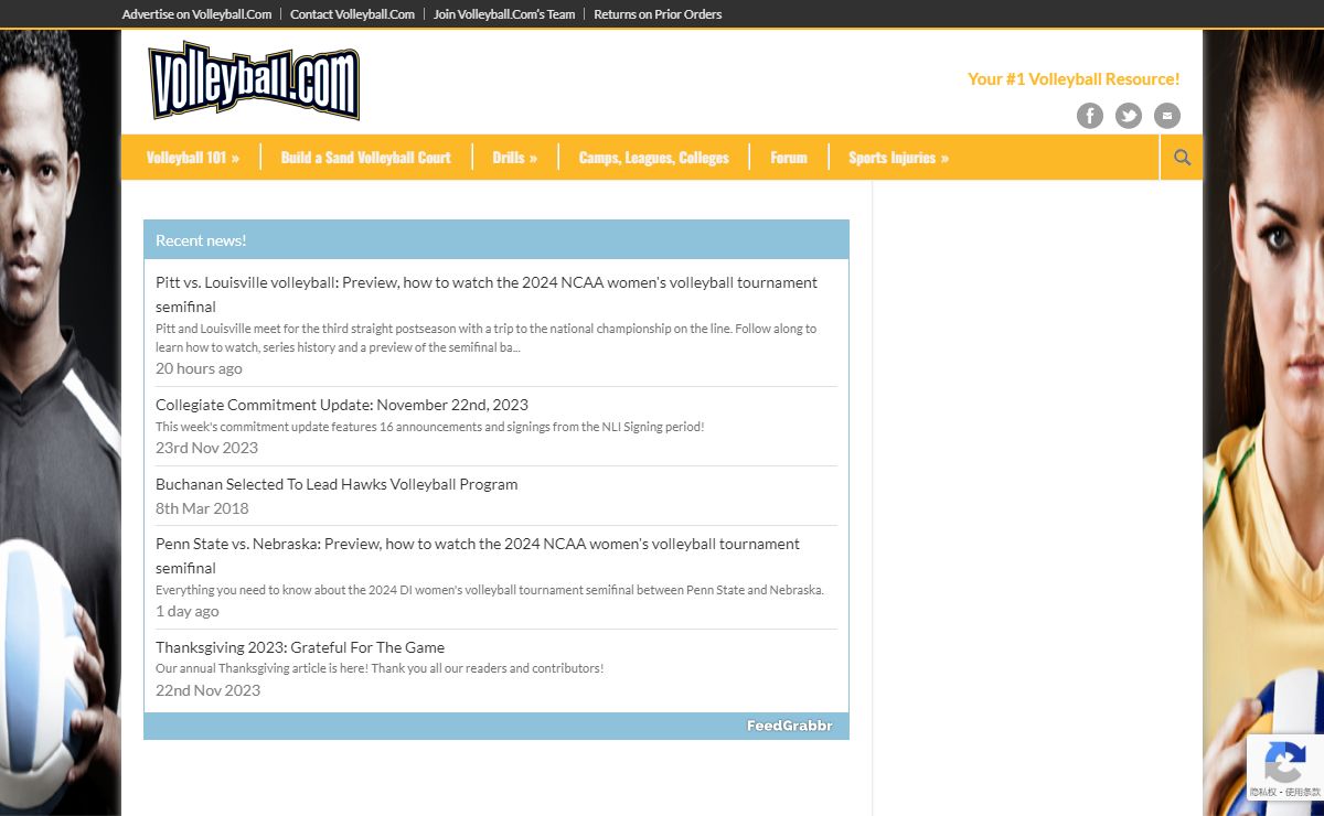 Volleyball.Com - Get the latest news and list of camps and clubs.