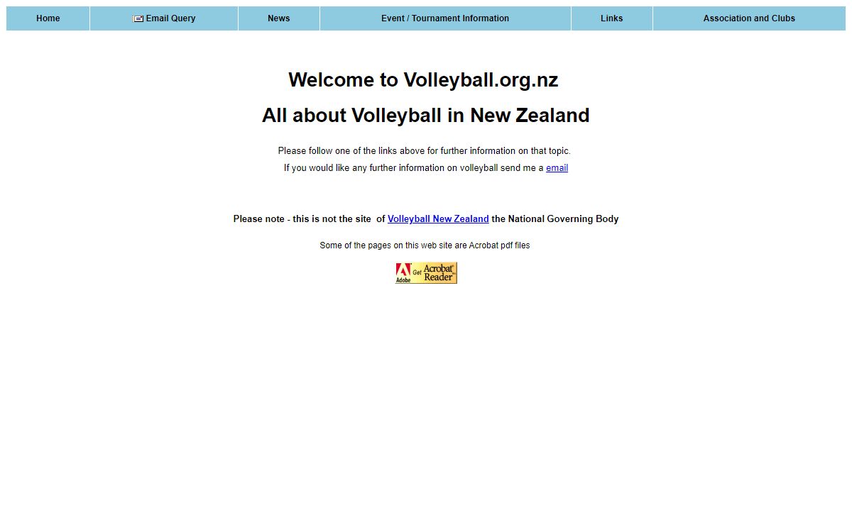 Volleyball.org.nz - All about volleyball in New Zealand