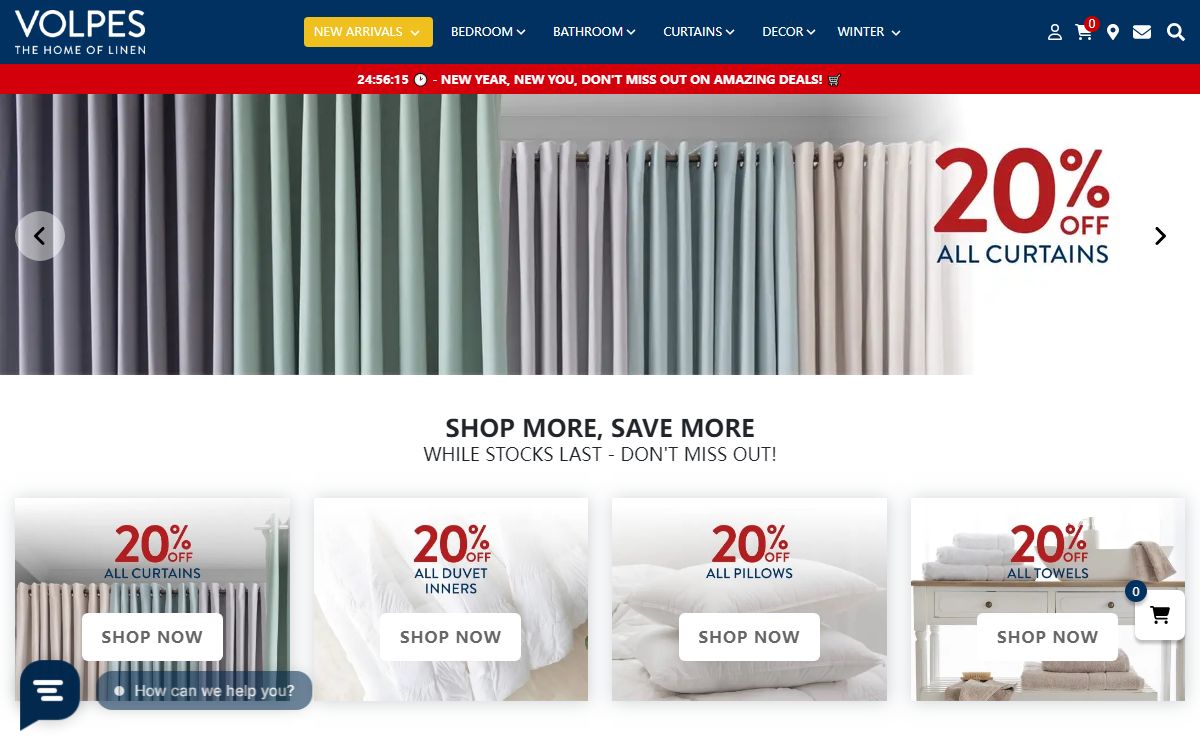 Volpes | The Home Of Linen