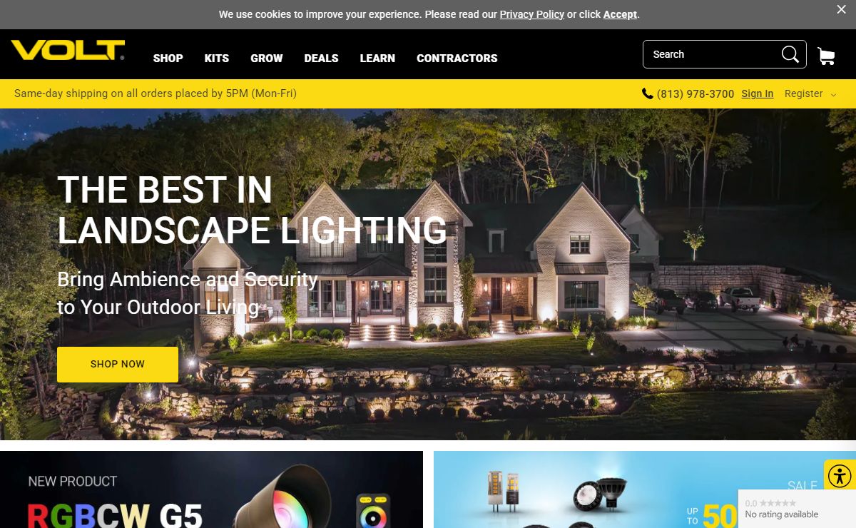 Factory Direct Landscape Lighting | VOLT® Lighting