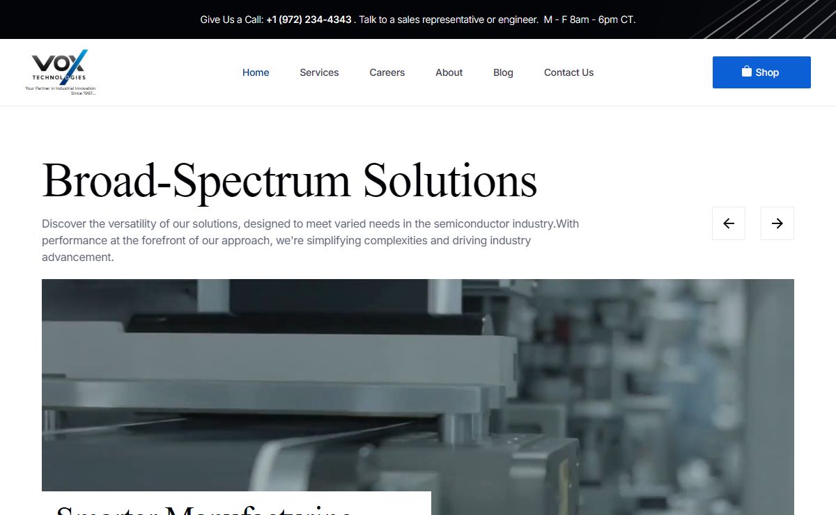 Vox Technologies - Your Partner in industrial innovation
