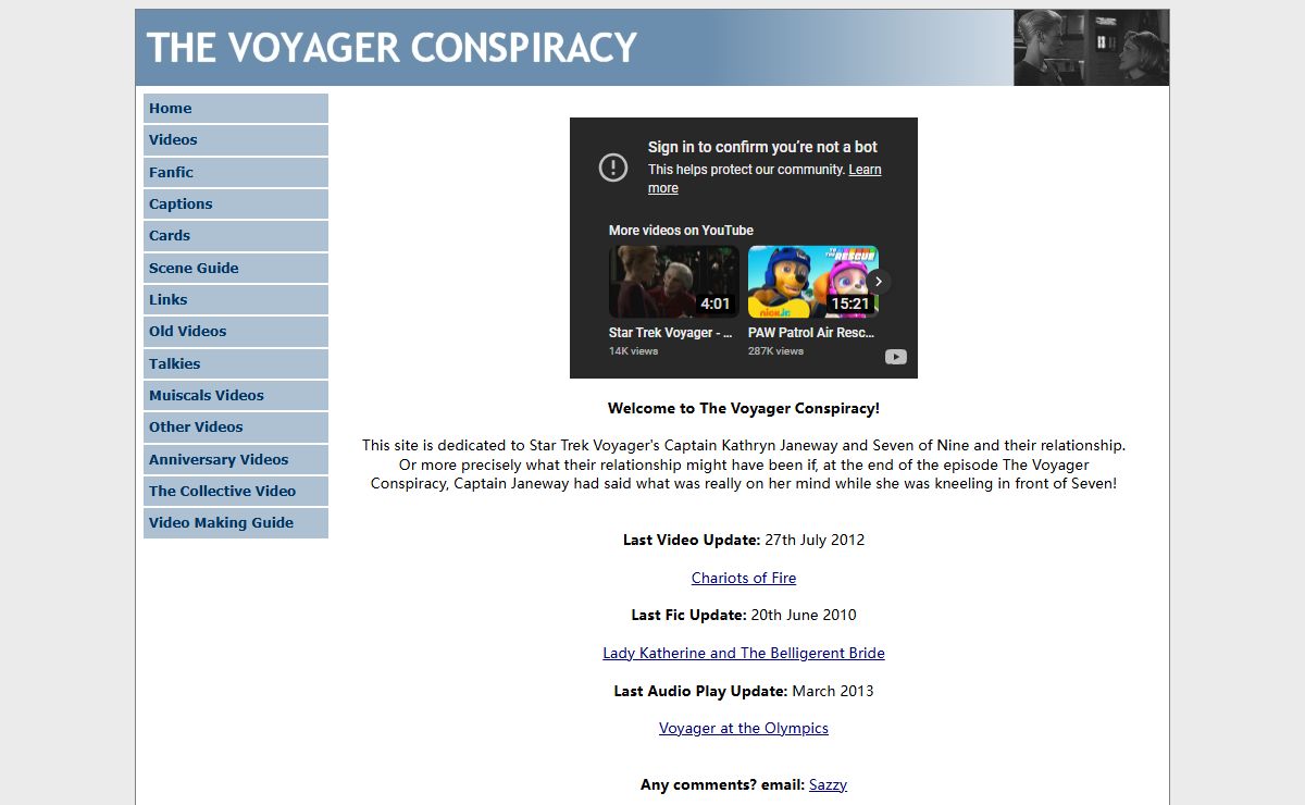 Voyager Conspiracy - a J/7 celebration