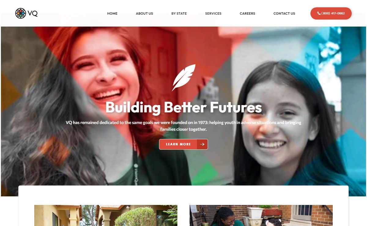 VQ. Building Better Futures. National Community Services