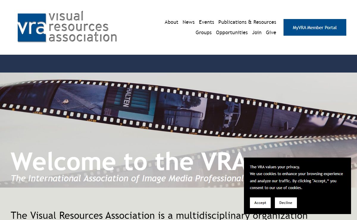 VRA Visual Resources Association