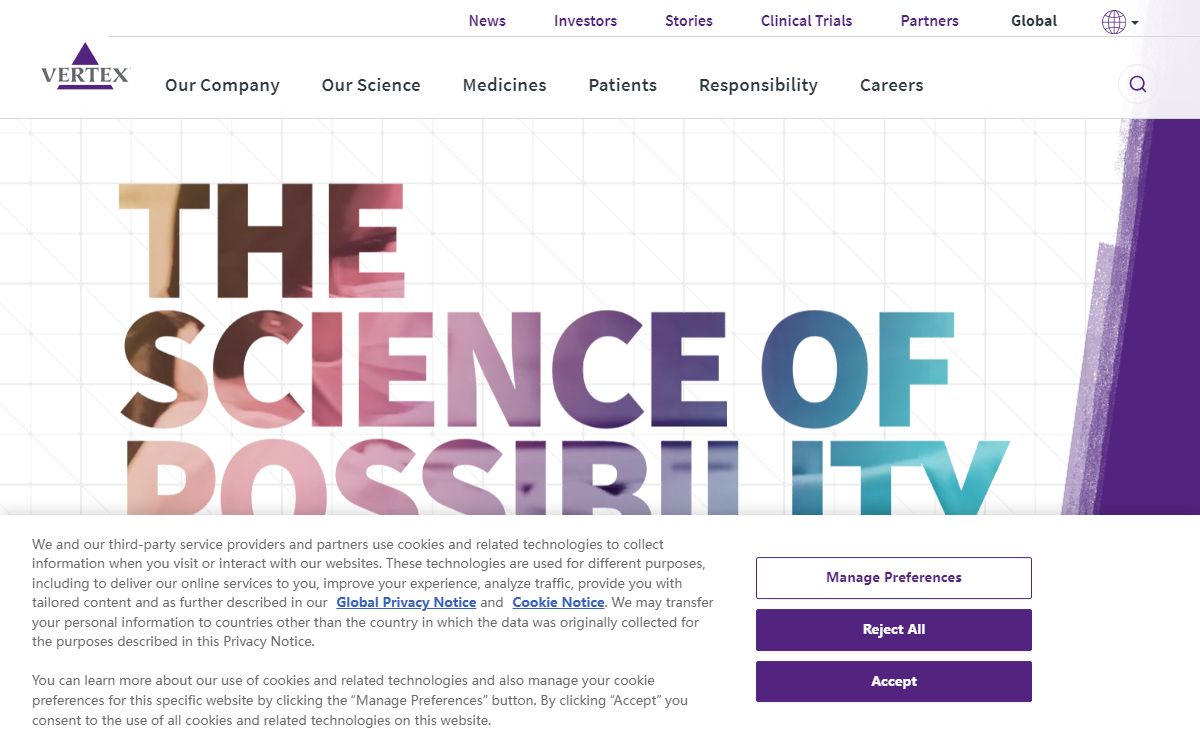 Vertex Pharmaceuticals | Home