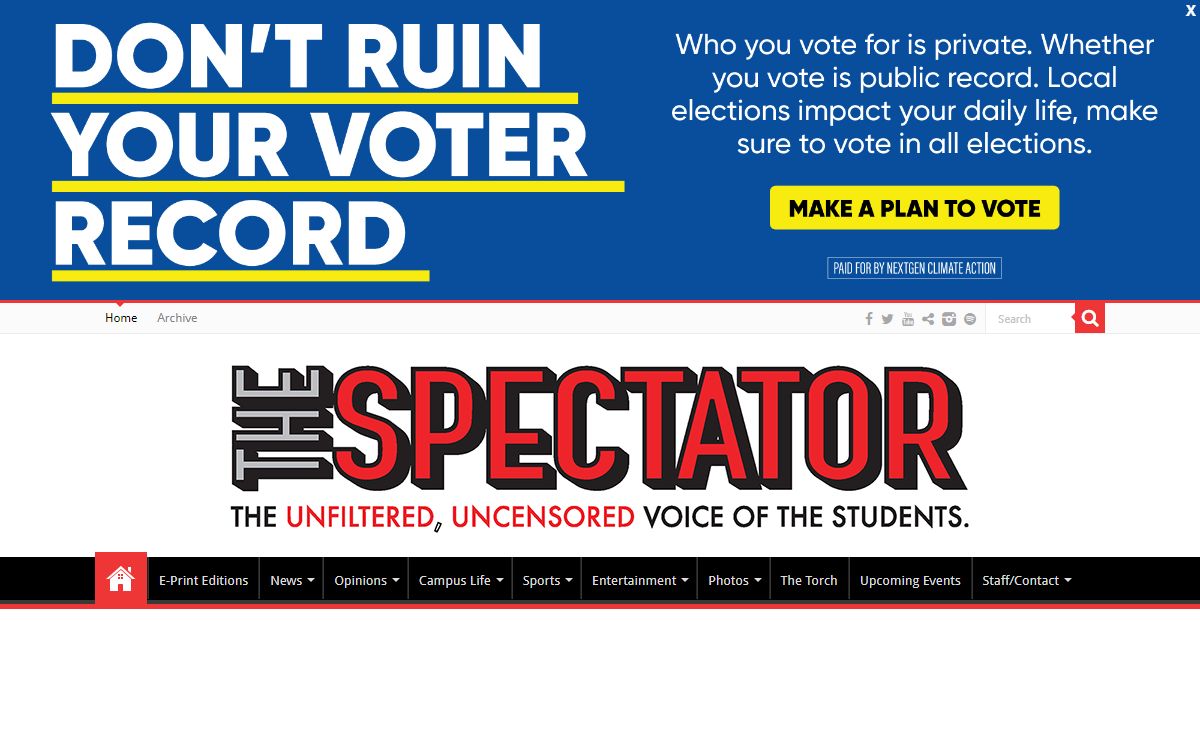 Homepage - The Spectator