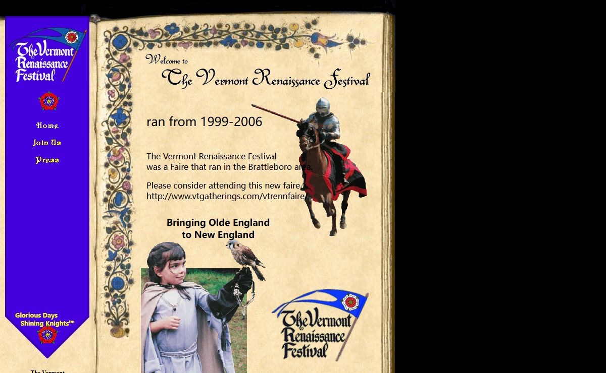 The Vermont Renaissance Festival - Home