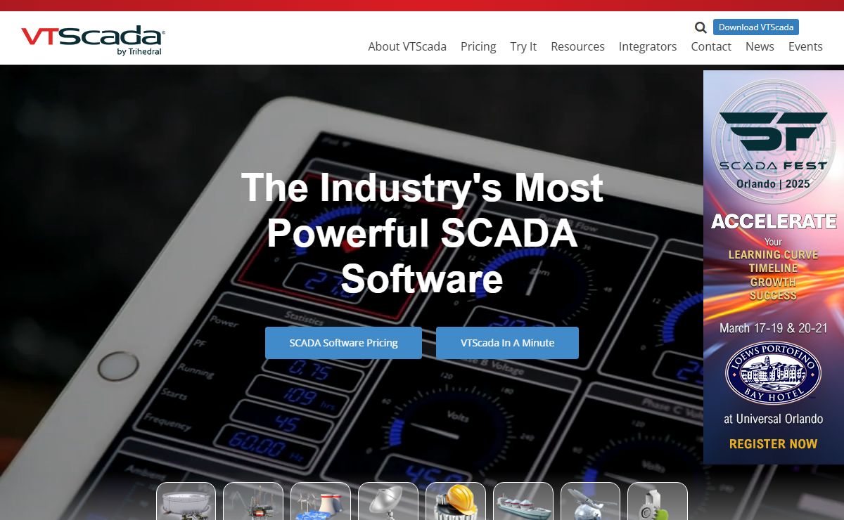 VTScada by Trihedral - VTScada Instantly Intuitive SCADA HMI Software