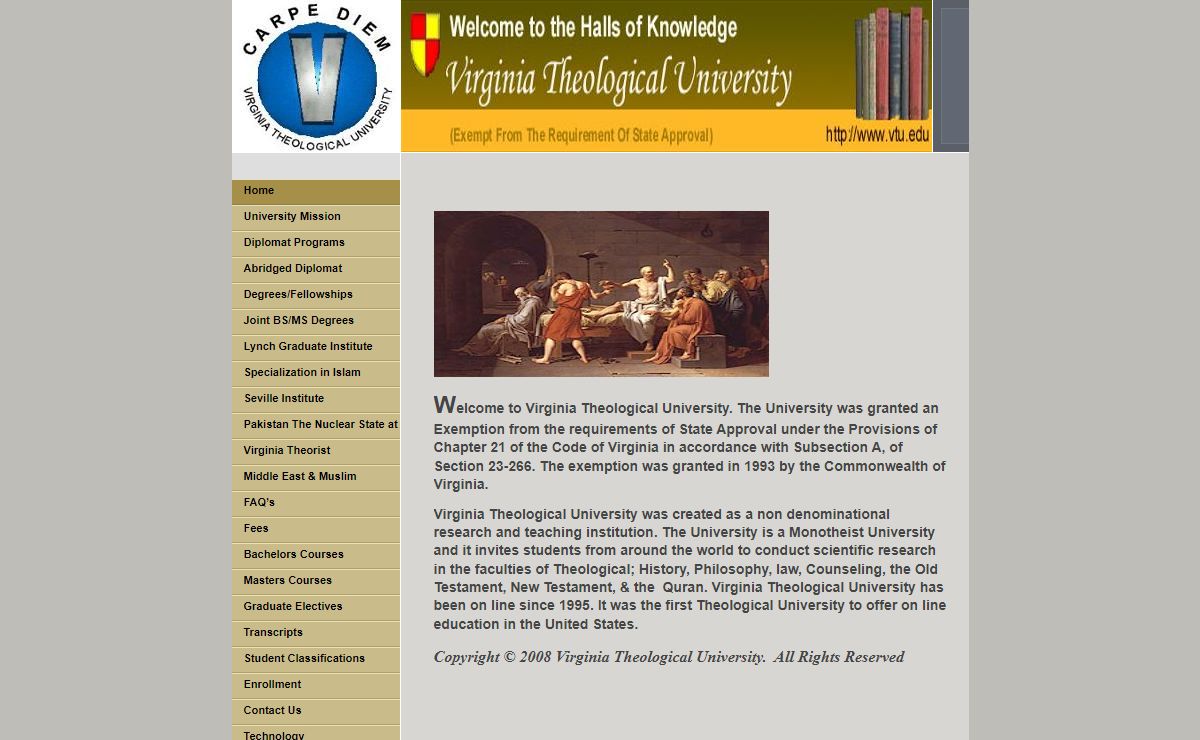 Home - Virginia Theological University
