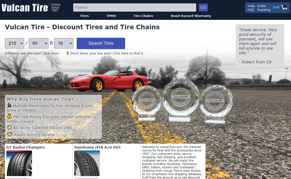 Vulcan Tire - Offical Site - Buy Tires Online and Read Reviews and Ratings - Tires, TPMS, and More... Falken - Yokohama - Nitto - Kumho - Goodyear - Nexen - RV Tires, Tire Reviews and more...