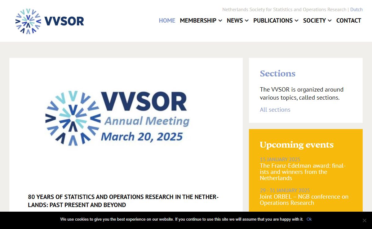 VVSOR - Vereniging voor Statistiek en Operations Research
