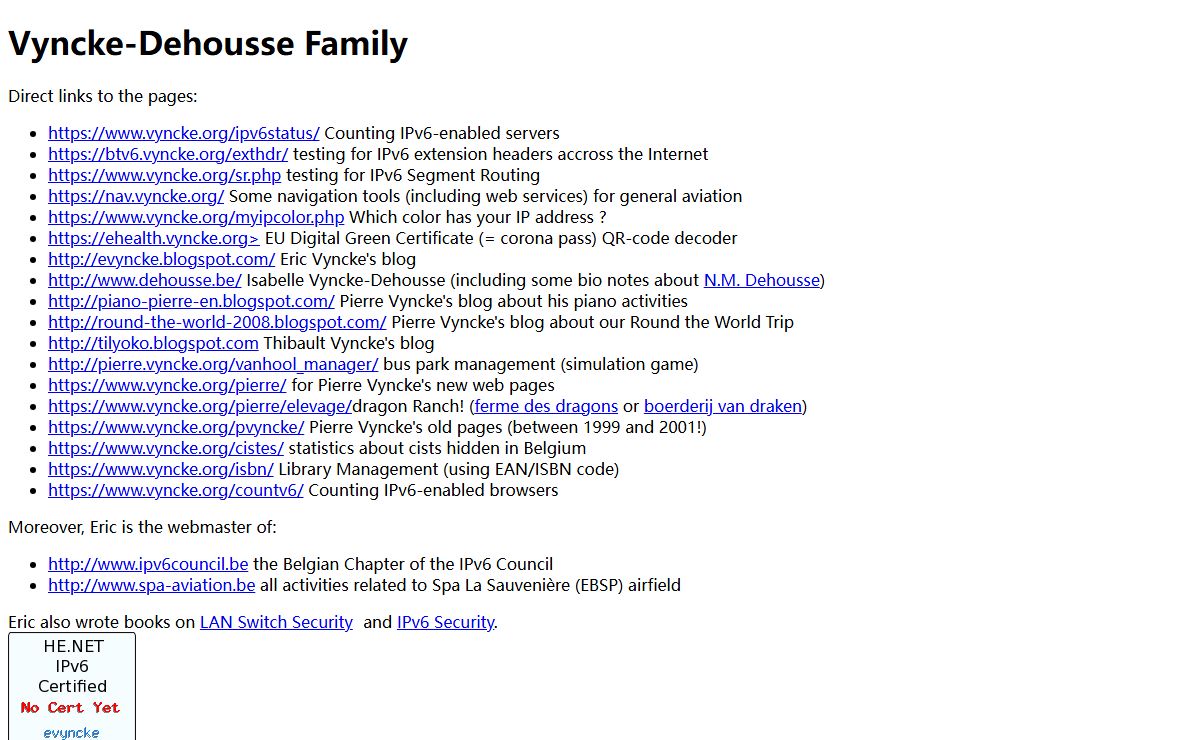 Vyncke-Dehousse Family