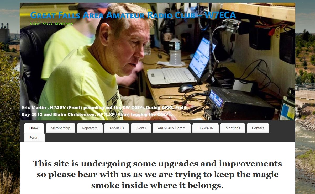 Great Falls Area Amateur Radio Club – W7ECA – Great Falls, Montana