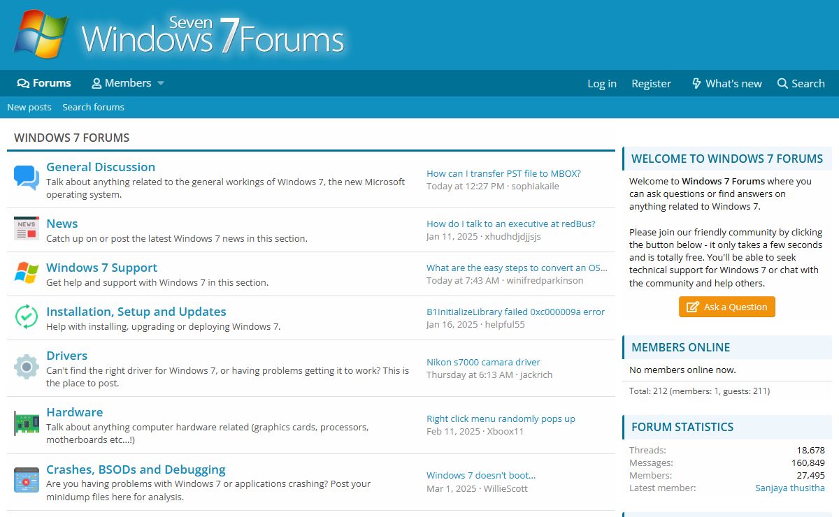 Windows 7 Forums