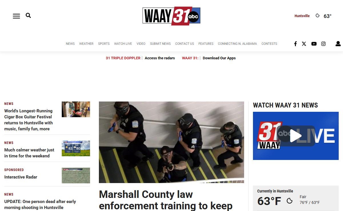 WAAY 31 News | Huntsville, Alabama News & Weather