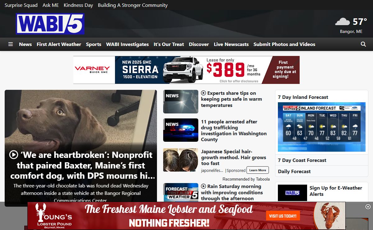 WABI | Maine Local News, Weather, Sports | Bangor, ME