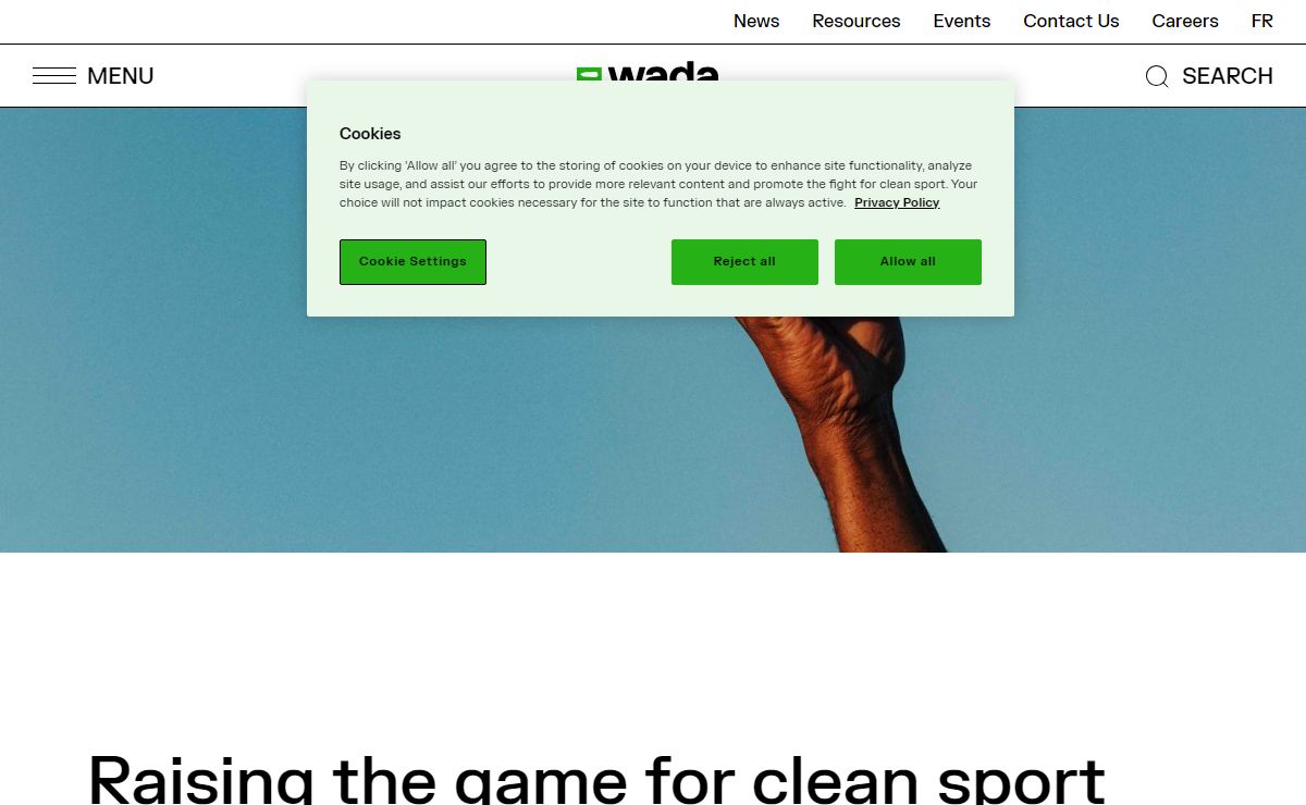 Raising the game for clean sport | World Anti Doping Agency