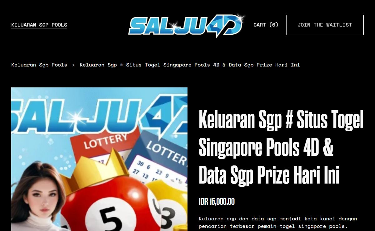 Keluaran Sgp # Situs Togel Singapore Pools 4D & Data Sgp Prize Hari Ini