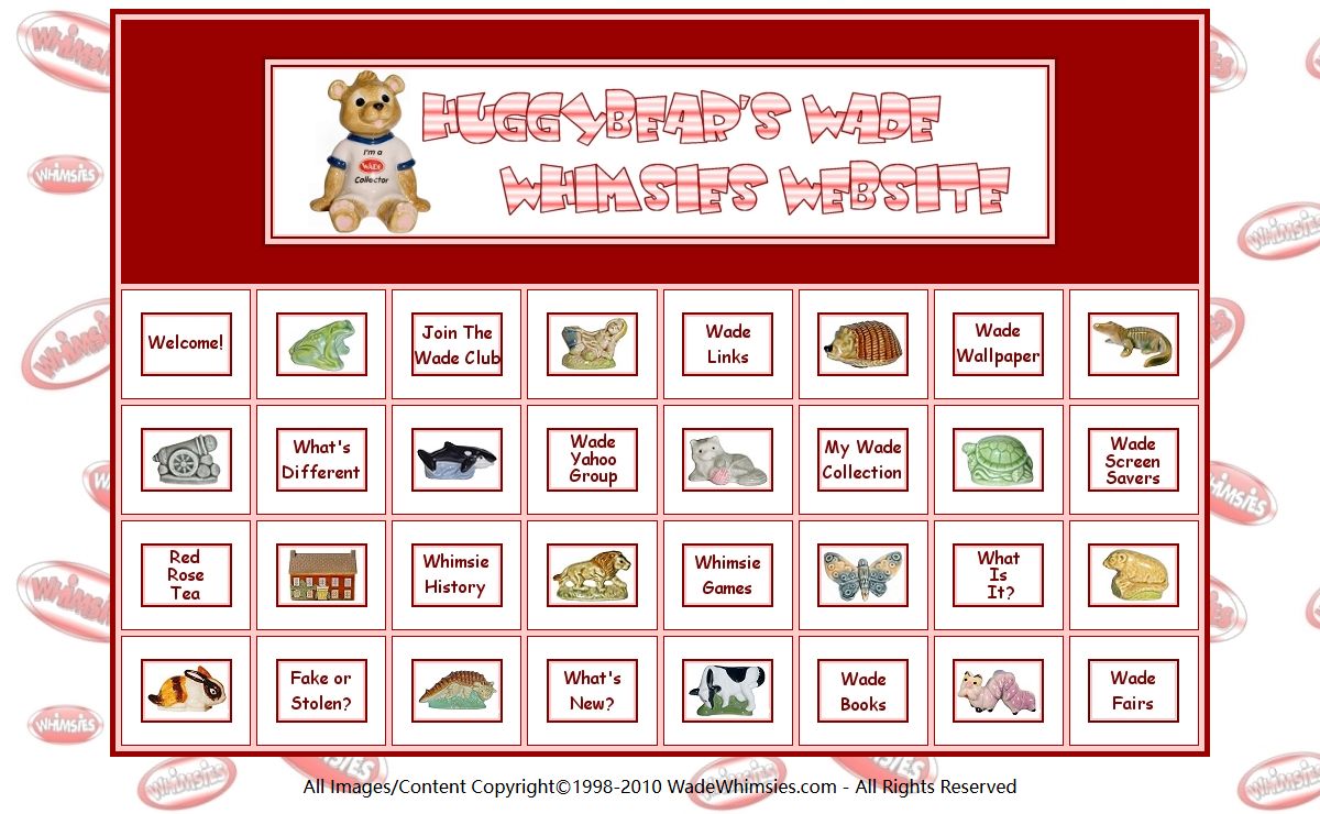Huggybear's Wade Whimsies Website