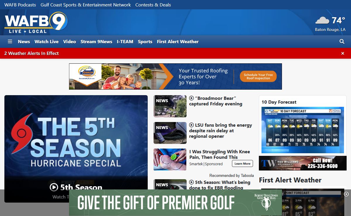 WAFB | Louisiana News, Weather, Sports | Baton Rouge, Louisiana