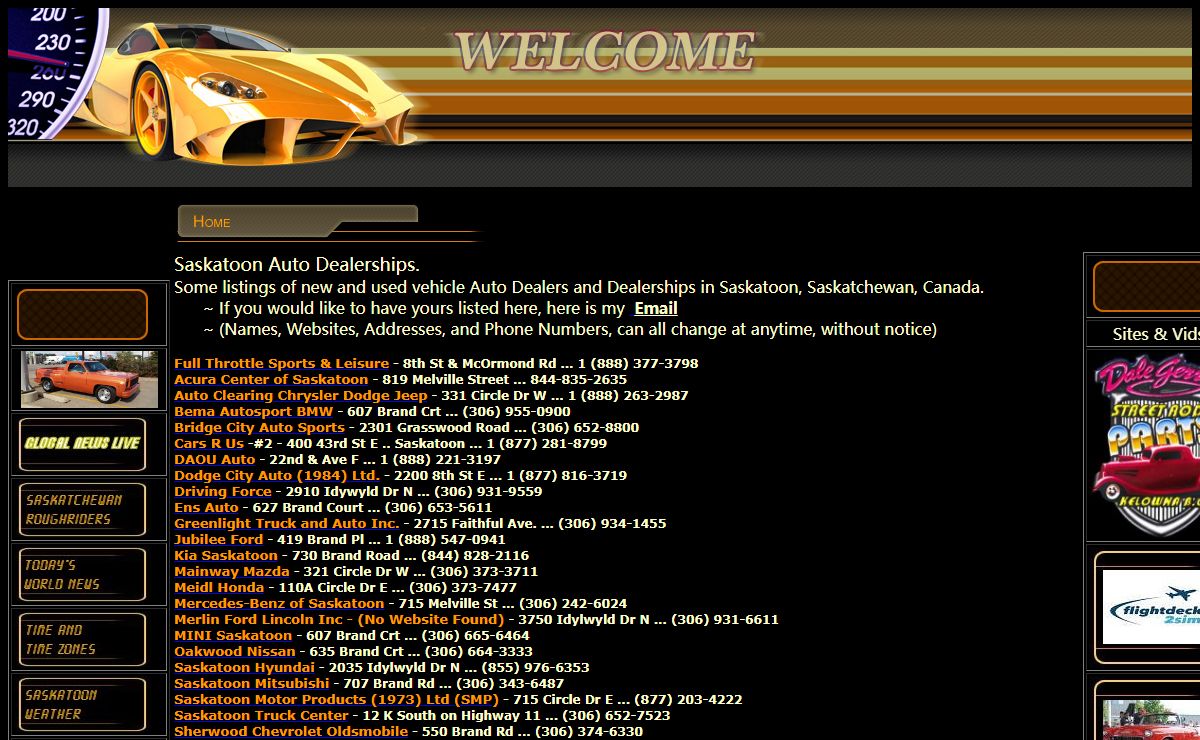 Saskatoon Auto Dealerships