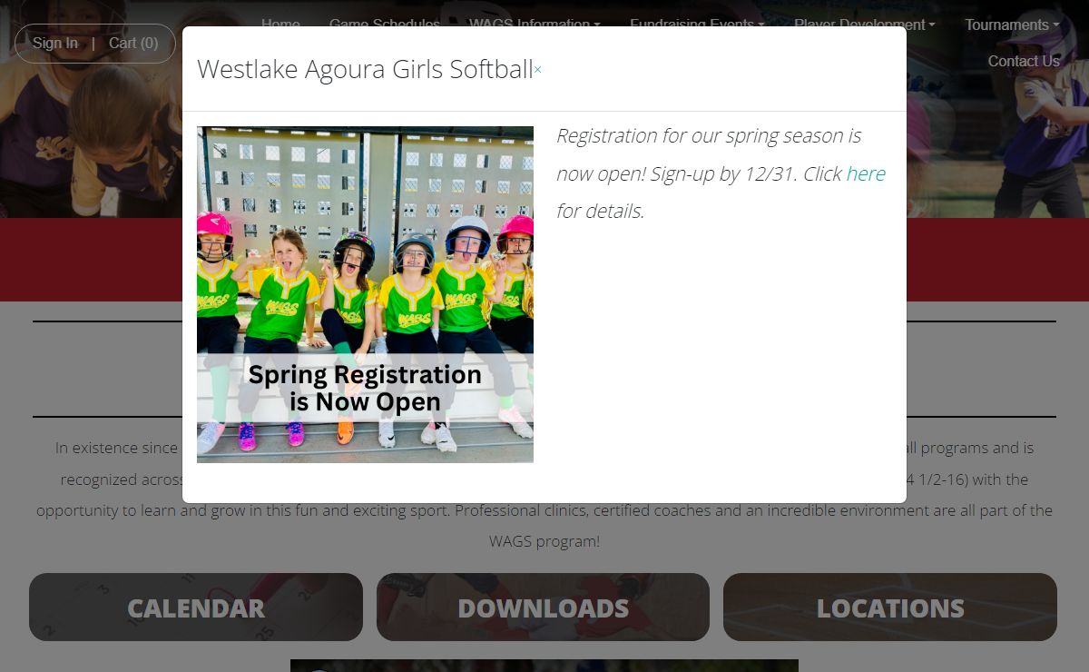 Westlake Agoura Girls Softball