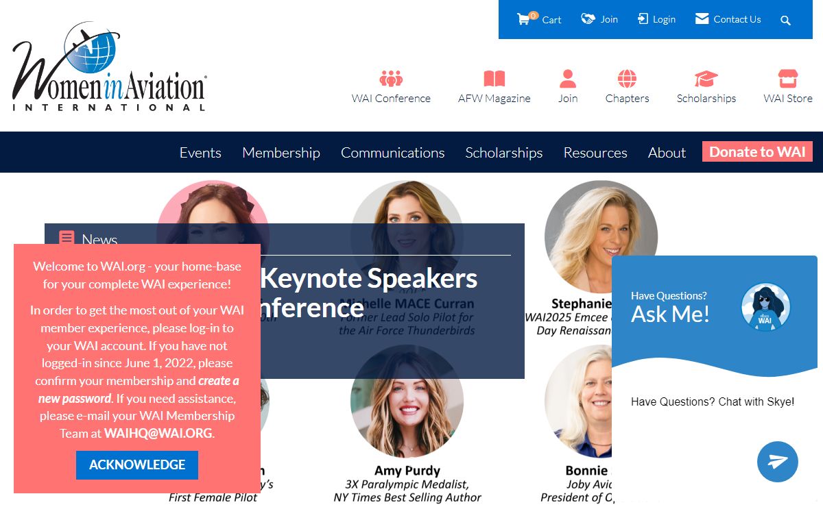 WAI | Women in Aviation International Home