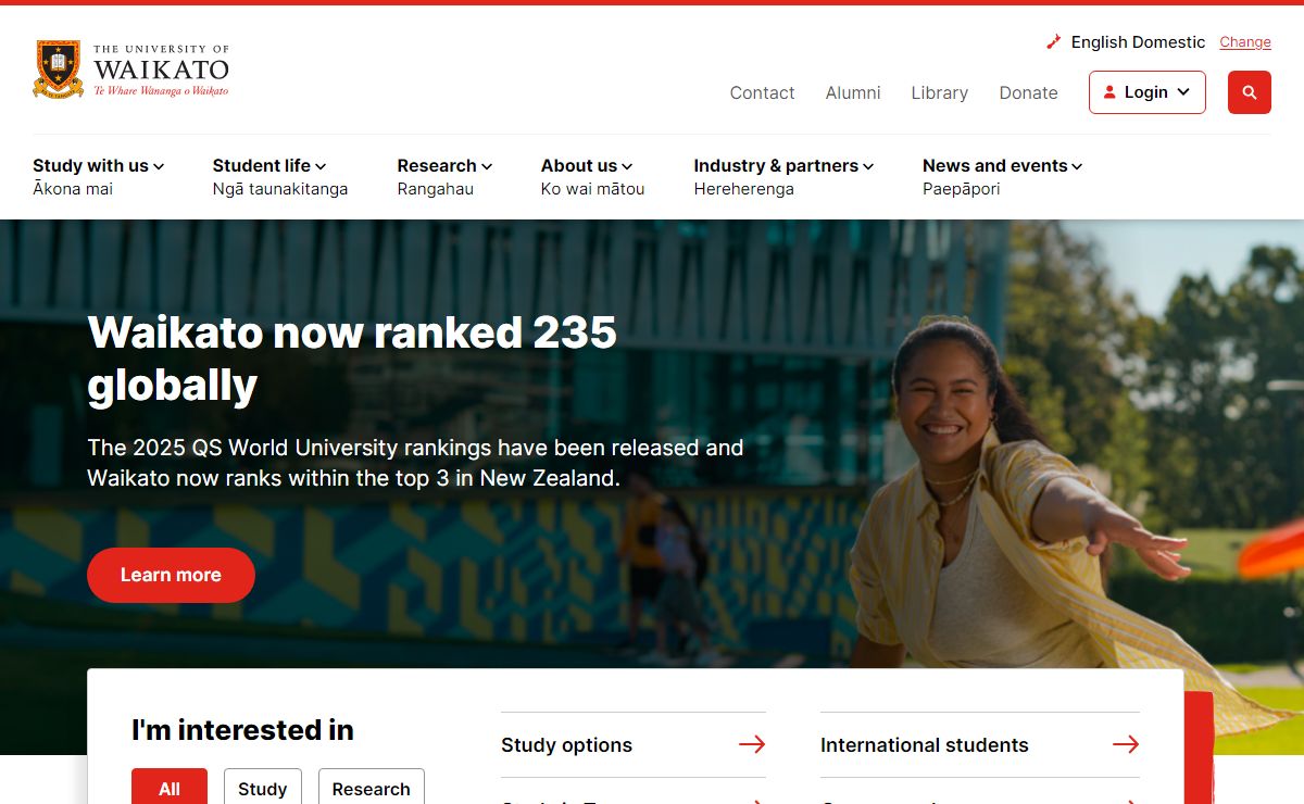 University of Waikato :: University of Waikato