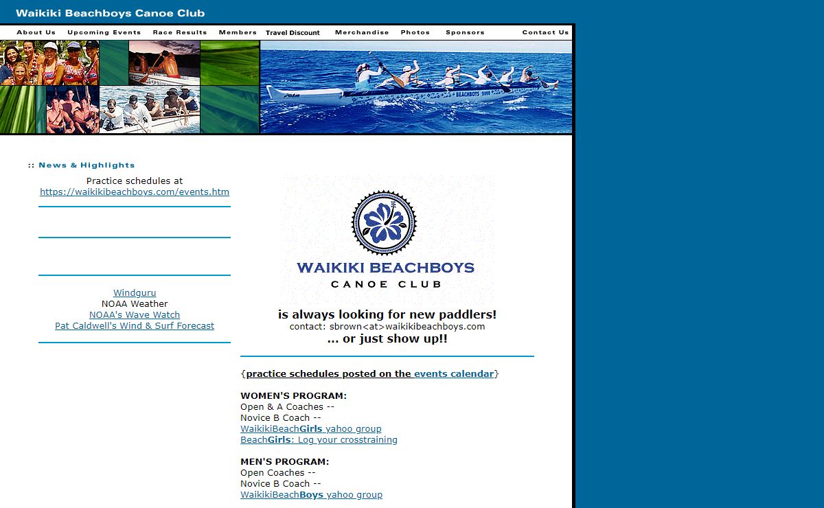 Waikiki Beachboys Canoe Club