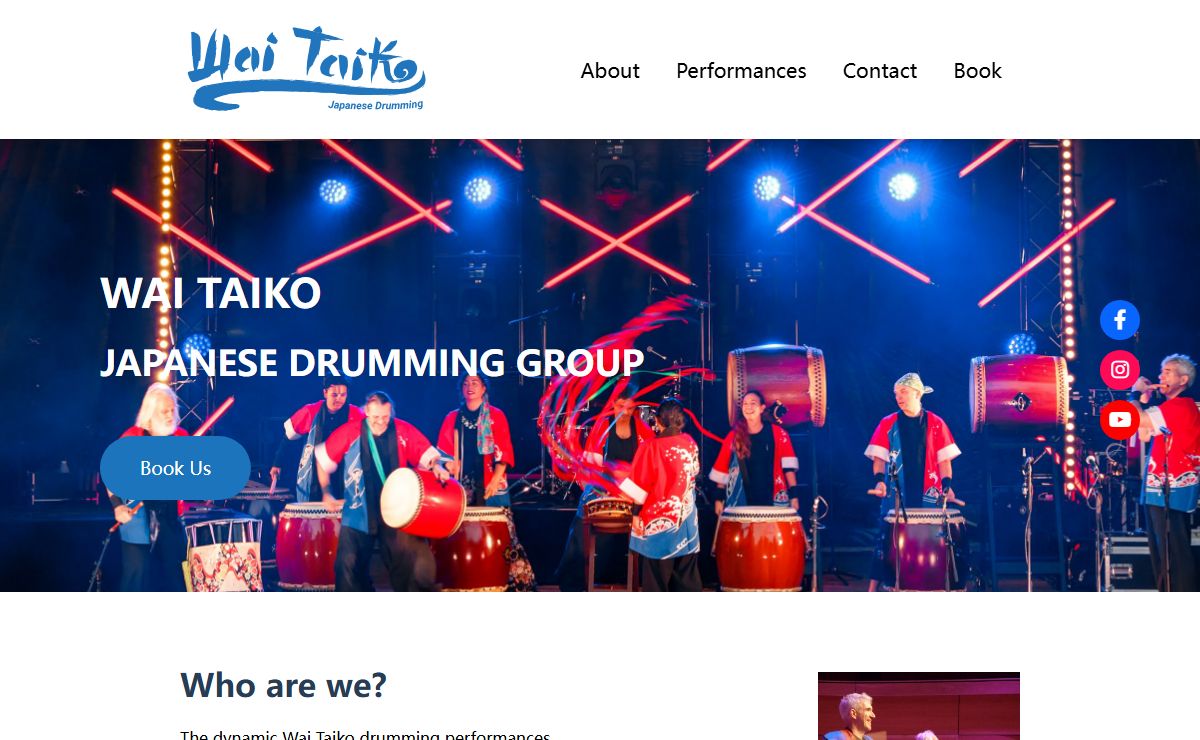 Wai Taiko - Home