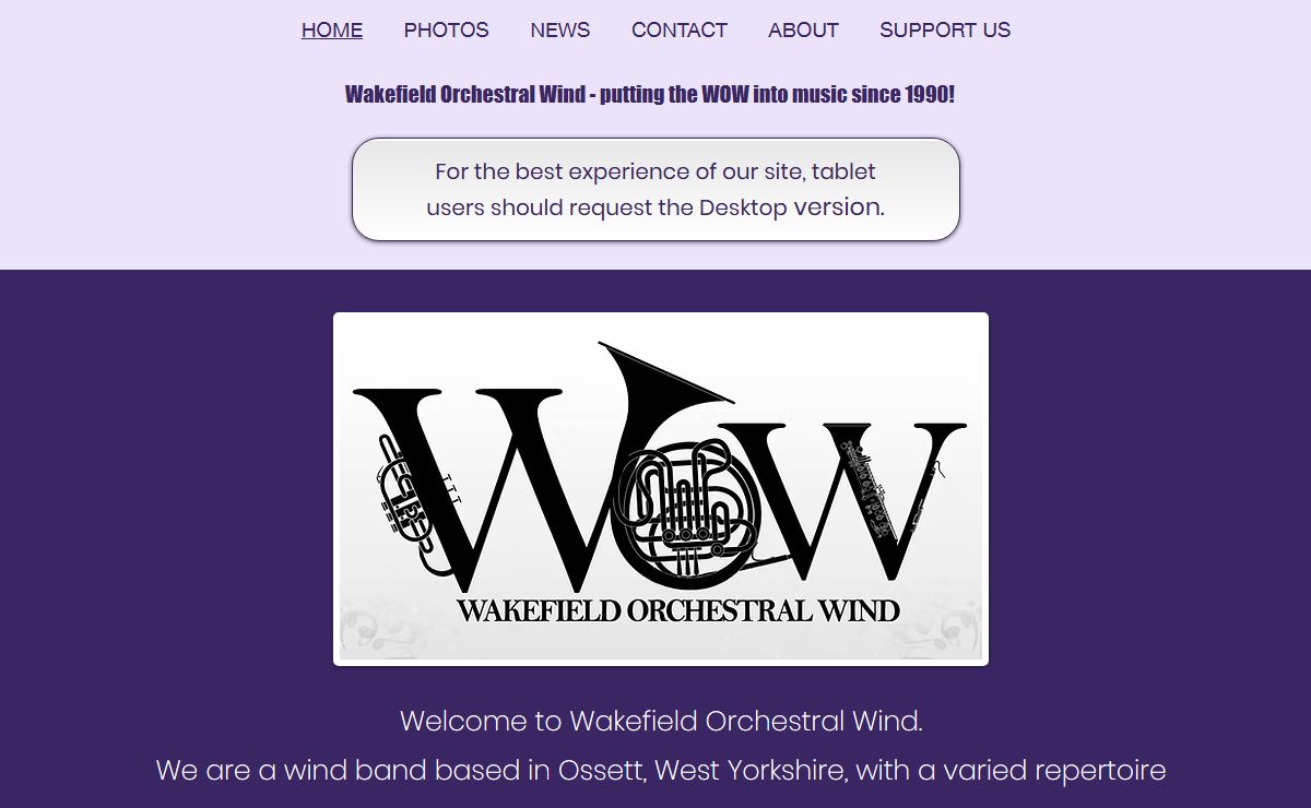 Wind band | Wakefield Orchestral Wind | England