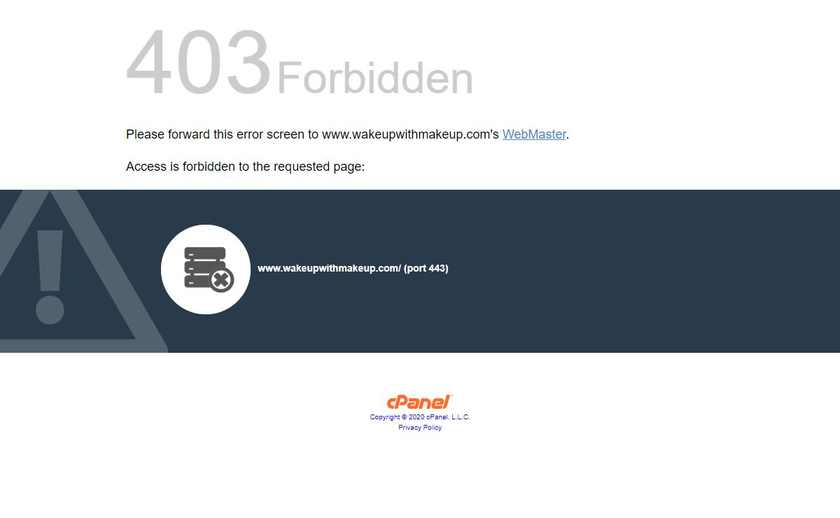 403 Forbidden