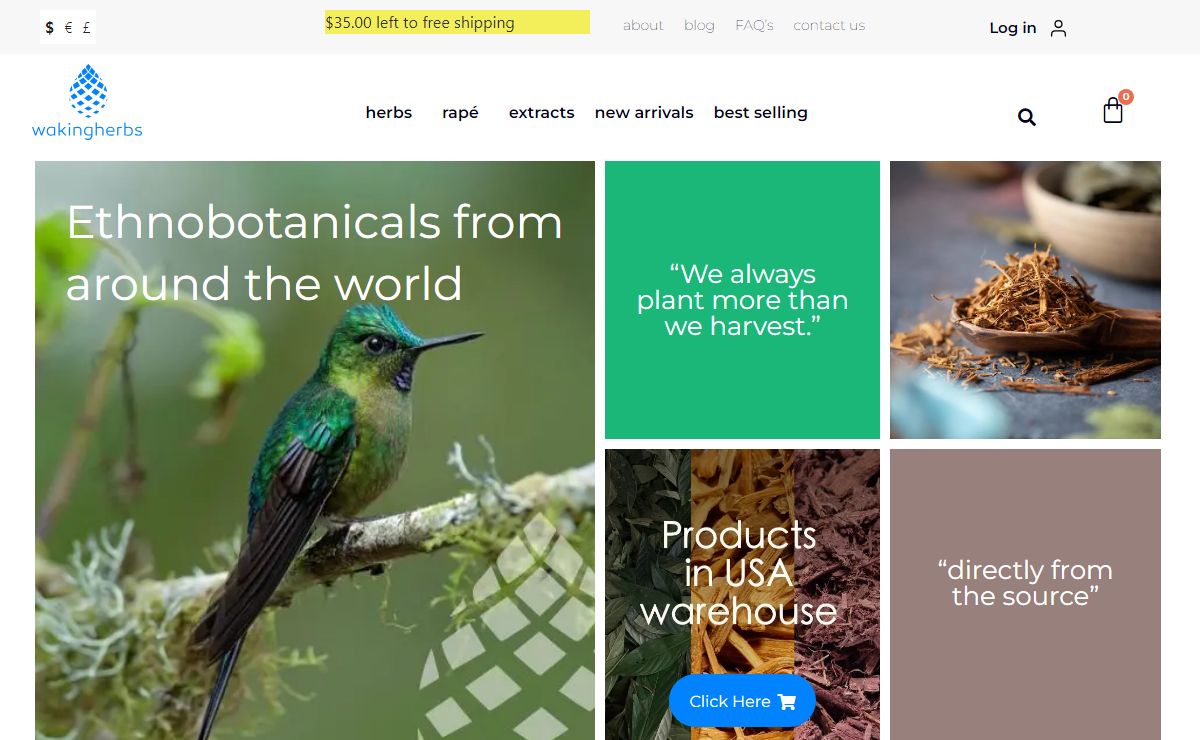 Waking Herbs Ethnobotanicals From Around the World