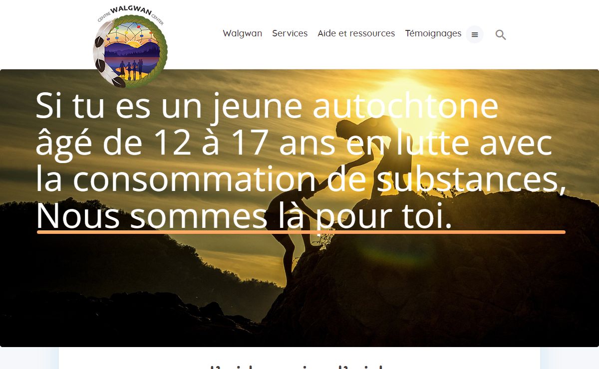 Centre Walgwan | Centre de traitement de la toxicomanie accrédité