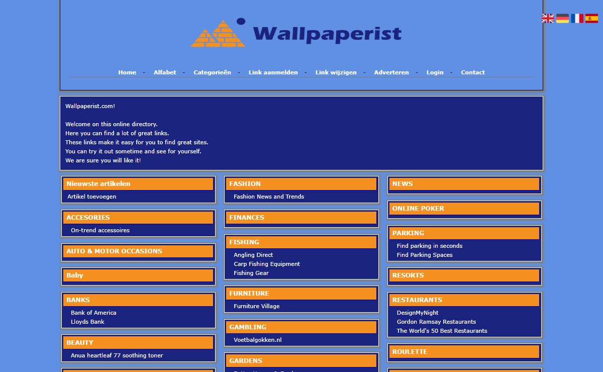 Wallpaperist.com | Try our great links