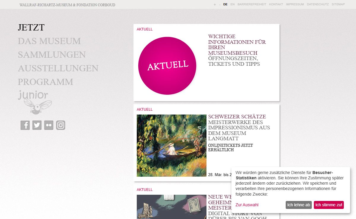 JETZT: Wallraf-Richartz-Museum