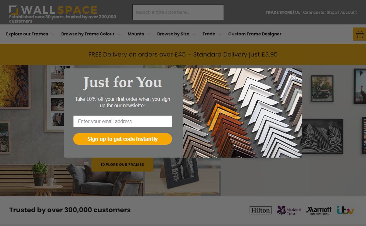 Wooden Photo Frames and Picture Frames - High Quality, UK Manufacturer - Wall Space