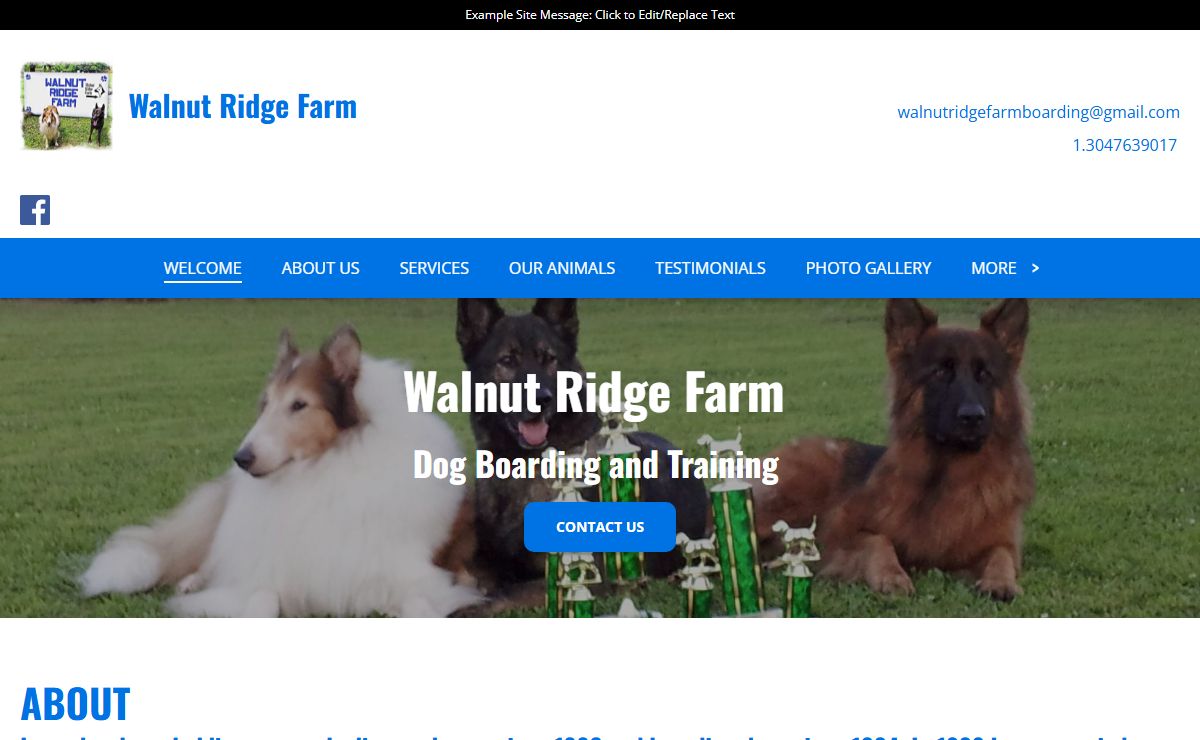 Walnut Ridge Farm - Home