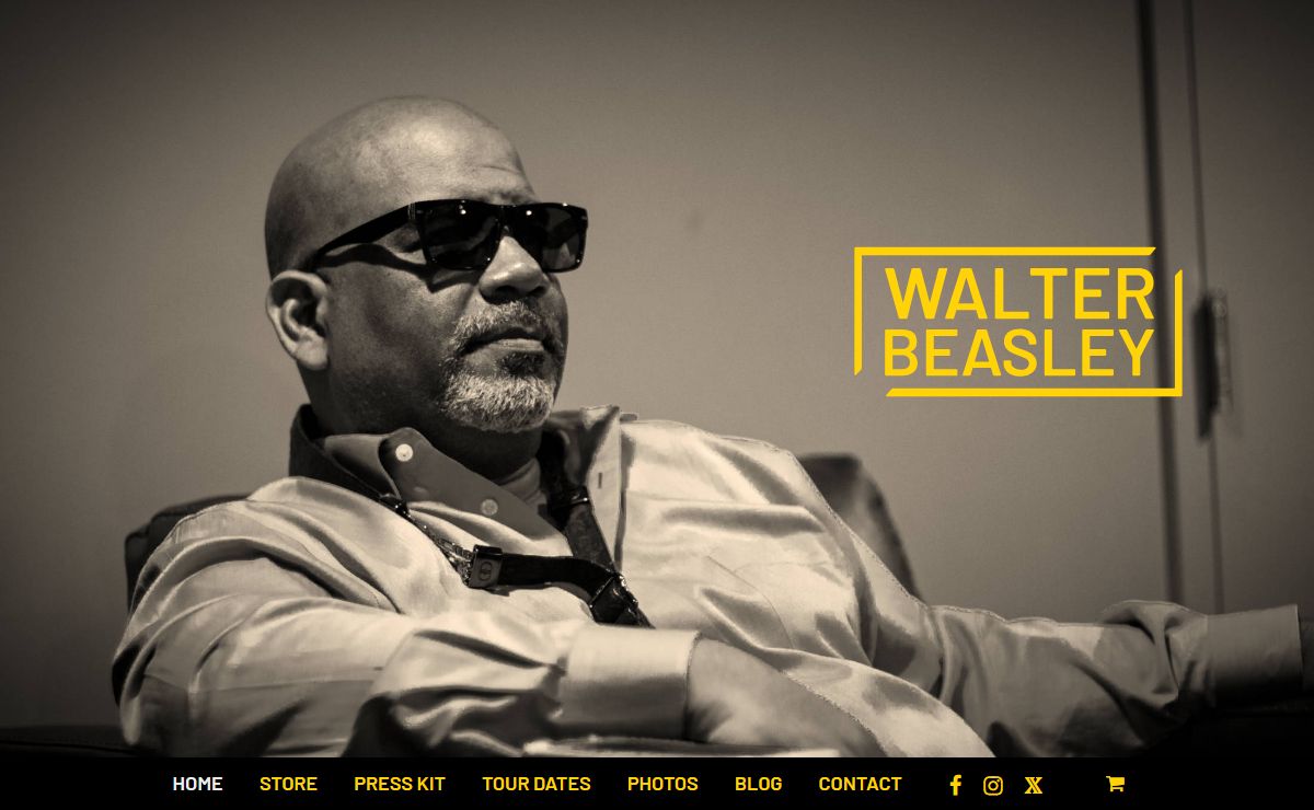Welcome to the new Walter Beasley website. - Walter Beasley