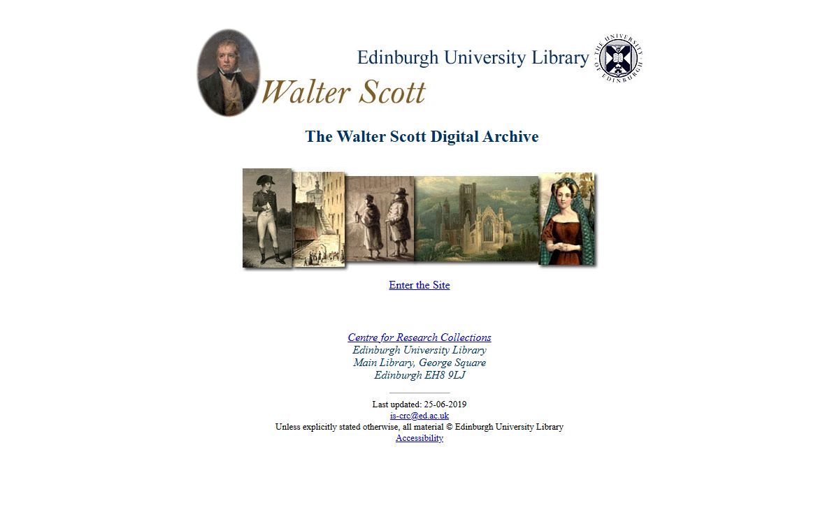 Walter Scott Digital Archive