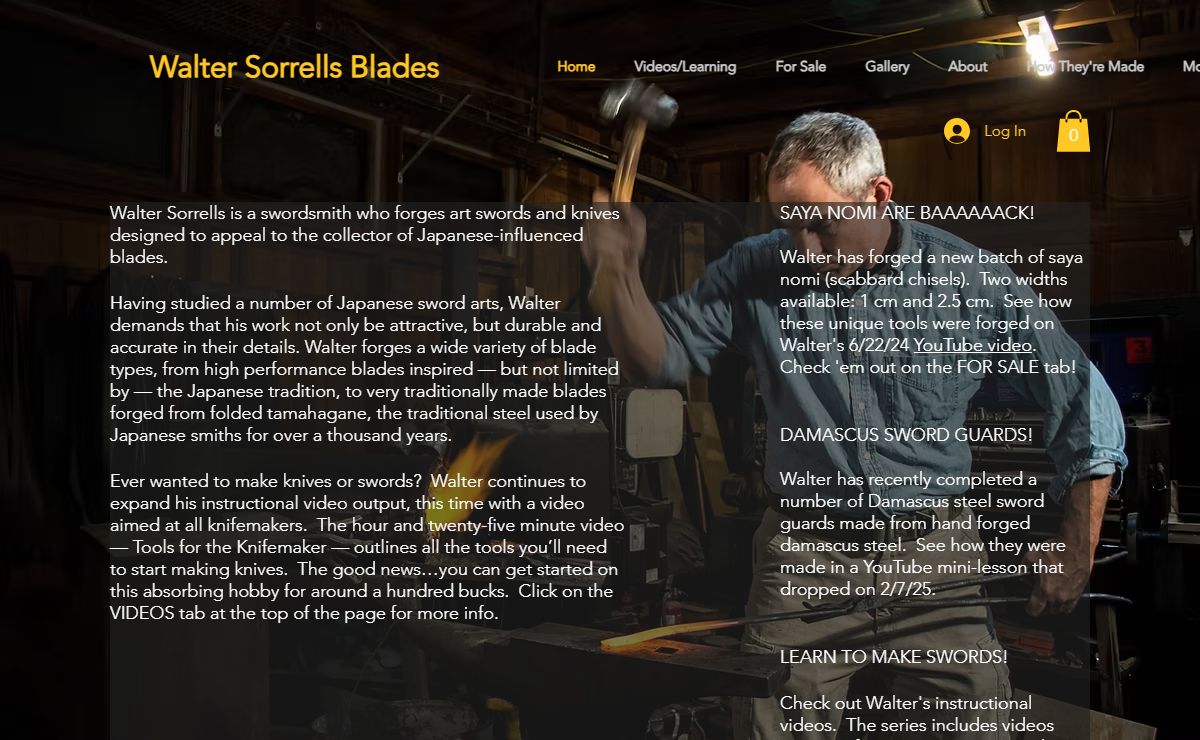 Home | W Sorrells Blades