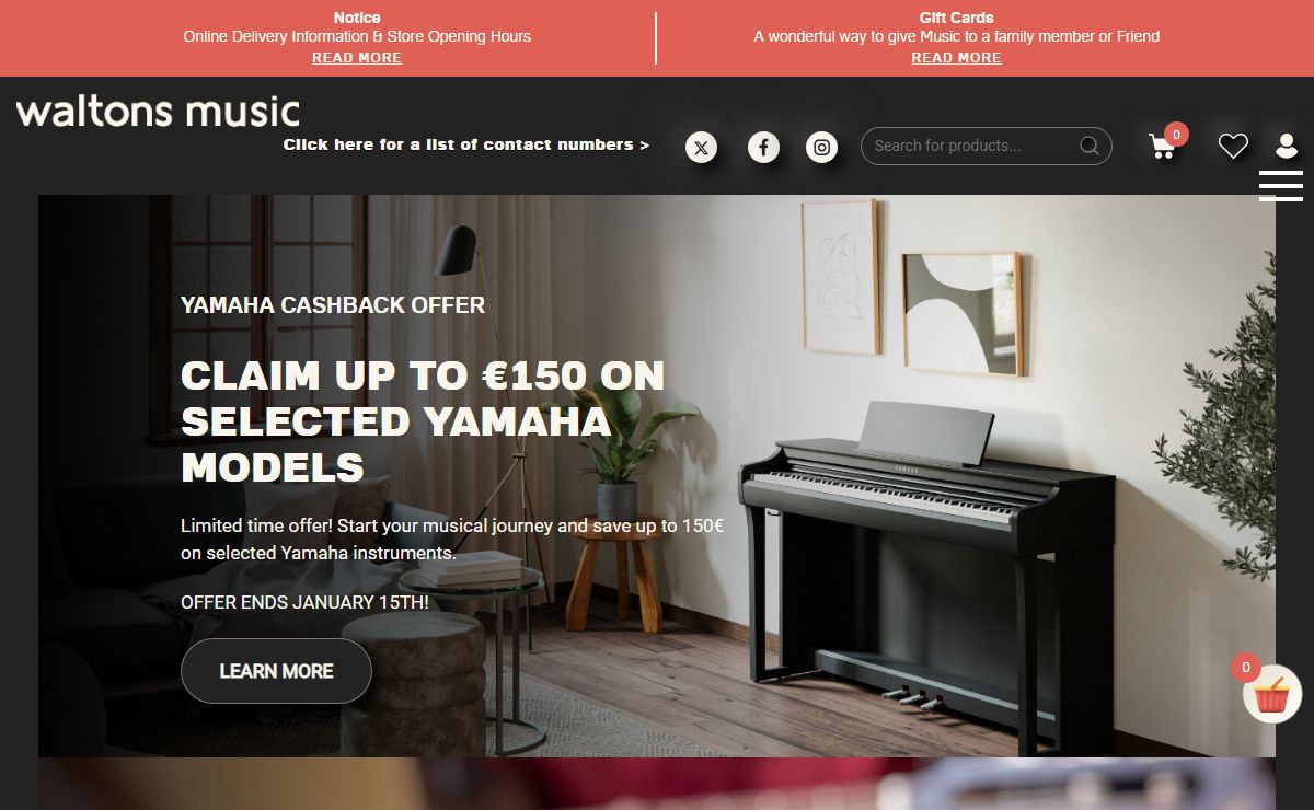 Home | Waltons Music