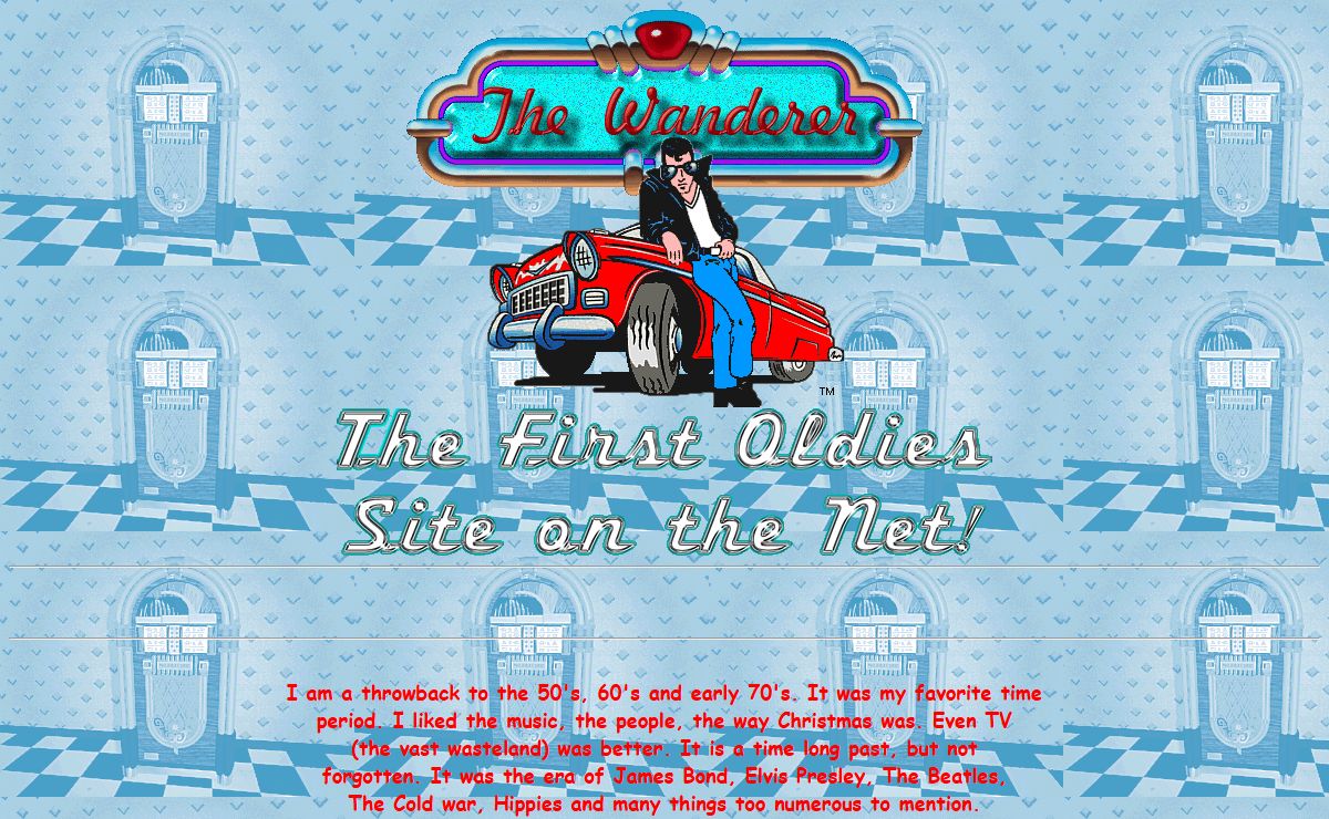 Real Audio Music Oldies 50s 60s 50's 60's Nostalgic Nostalgia Wanderer