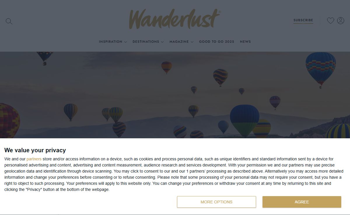Wanderlust Travel Magazine - Taking the road less travelled since 1993