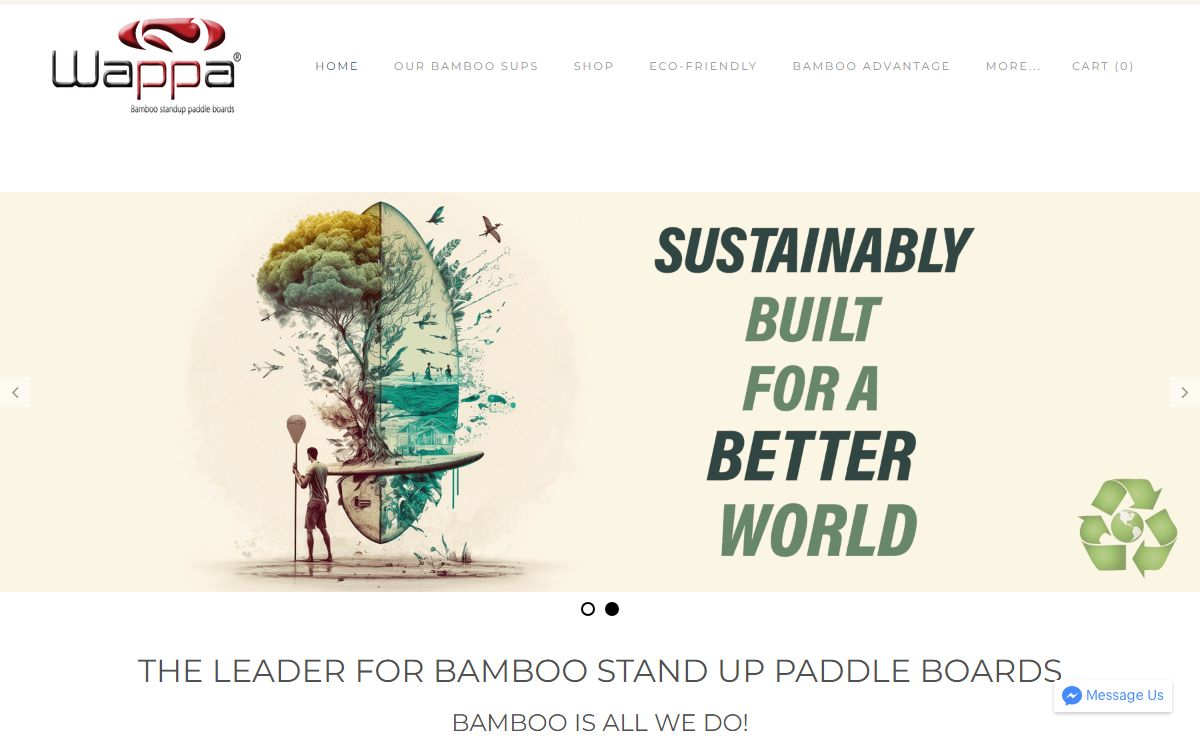 WAPPA PADDLE BOARDS - The Best Bamboo Stand Up Paddle Boards