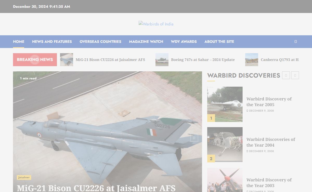 Warbirds of India