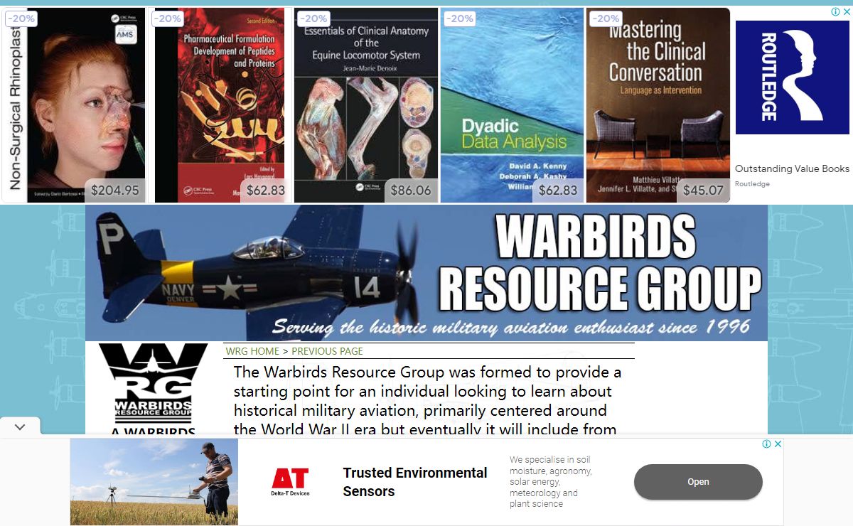 Warbirds Resource Group Home